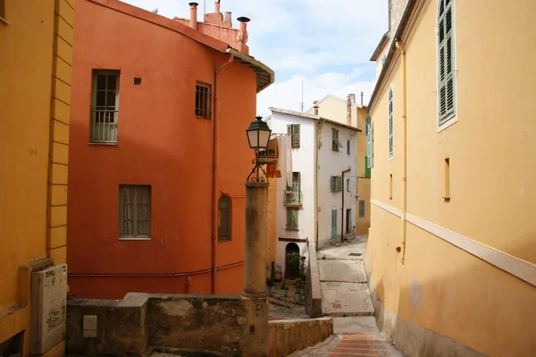 Menton France Ağustos 2011 Franc Taki Menton Konut Binaları — Stok fotoğraf