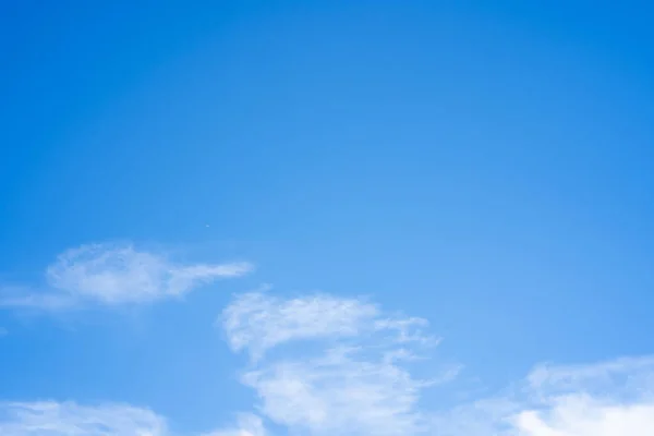 Closeup Shot White Fluffy Clouds Blue Sky Perfect Wallpaper — Stock Photo, Image