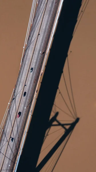 Long Arm Zarate Bridge Gelegen Zuid Amerika Argentinië Verdeelt Provincie — Stockfoto