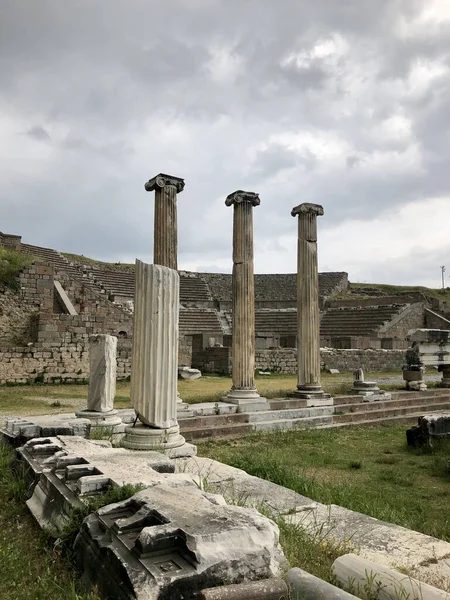 Asclepieion Pérgamo Hito Histórico Turquía —  Fotos de Stock