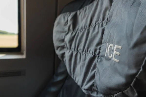 München Juli 2021 Leerer Sitz Einem Deutschen Ice Der Ice — Stockfoto