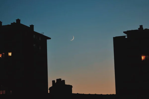 Antwerp Bélgica Julio 2021 Una Hermosa Foto Cielo Iluminado Por — Foto de Stock