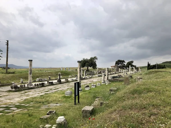 Asclepieion Pergamo Storico Punto Riferimento Turchia — Foto Stock