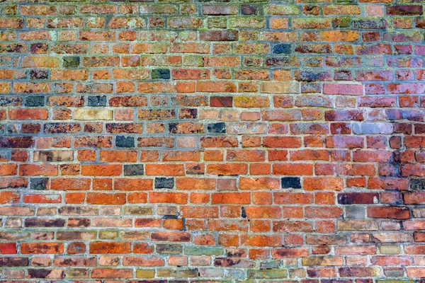 Een Verouderde Grungy Baksteen Muur — Stockfoto