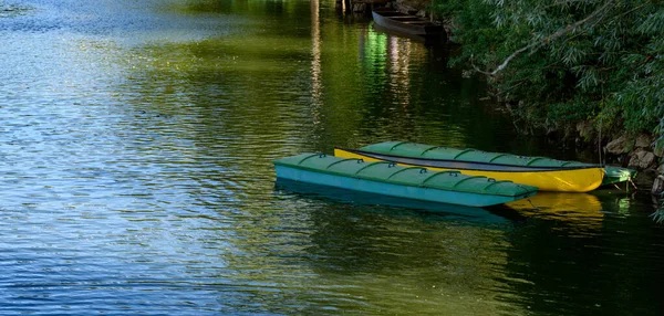 Small Boats River Daytime — Stock Photo, Image