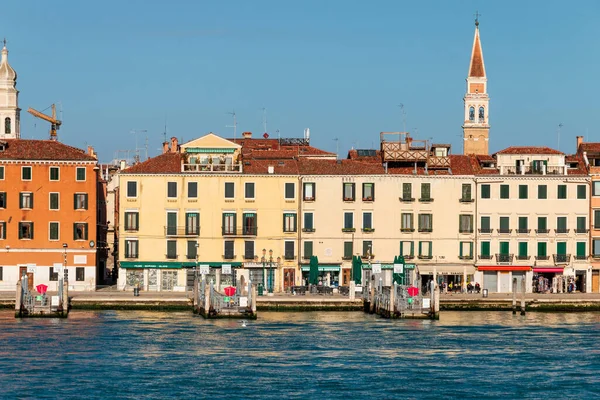 Venezia Italië Nov 2020 Iconische Gebouwen Van Venetië Piazza San — Stockfoto