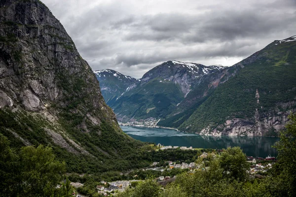 Egy Szép Táj Trolltunga Norvégia — Stock Fotó