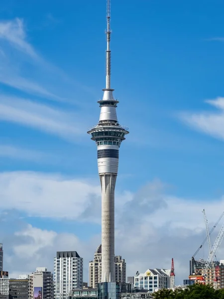 Auckland New Zealand Jun 2021 View Auckland City Skytower College — 图库照片