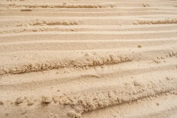 Eine Nahaufnahme Der Sandstruktur Strand — Stockfoto