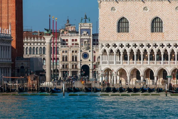 Venezia Italia Novembre 2020 Gli Iconici Edifici Venezia Piazza San — Foto Stock