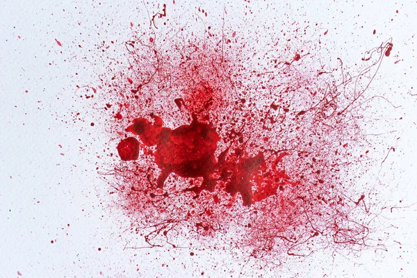 Fondo Con Una Mancha Pintada Spray Rojo Para Fondos Pantalla — Foto de Stock