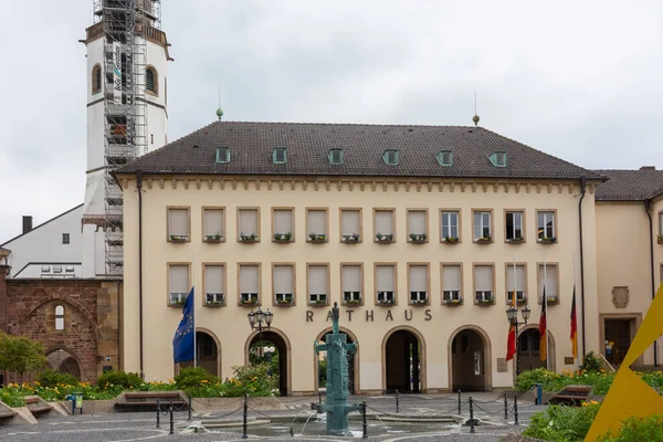 Frankenthal Rhineland Palatinate Germania Lug 2021 Municipio Nel Centro Frankenthal — Foto Stock