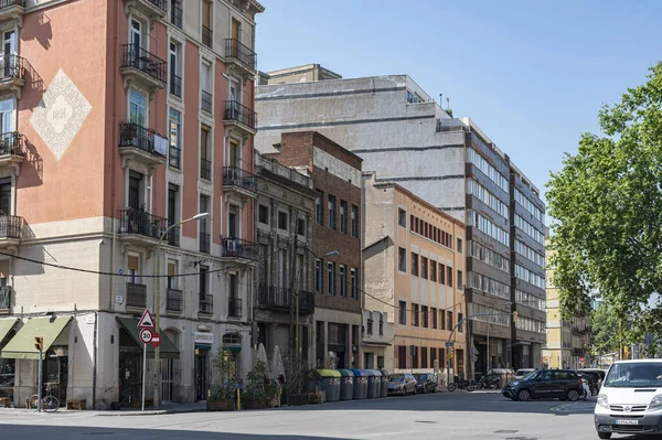 Barcelona Ισπανια Ιουν 2021 Γραφική Θέα Του Δρόμου Pere Στη — Φωτογραφία Αρχείου