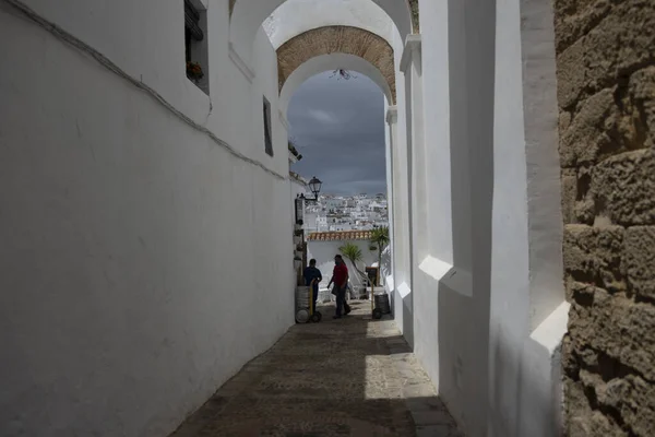 Vejer Frontera Spanien Jun 2021 Vejer Frontera Trevlig Stad Andalusien — Stockfoto