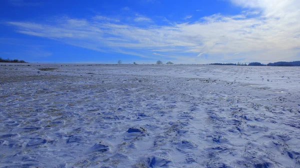 Знімок Сніжного Поля — стокове фото