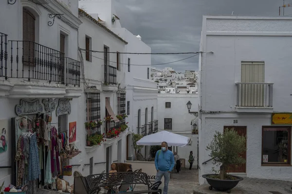 Vejer Frontera Espanha Junho 2021 Vejer Frontera Cidade Agradável Andaluzia — Fotografia de Stock