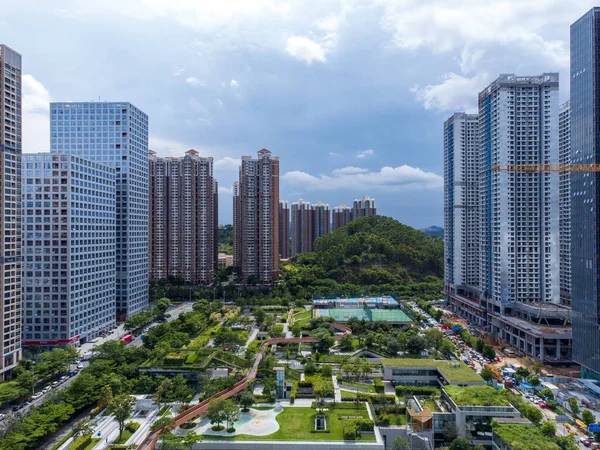 Parque Industrial Con Agencias Diseño Mayoría Shekou Shenzhen Provincia Guangdong — Foto de Stock