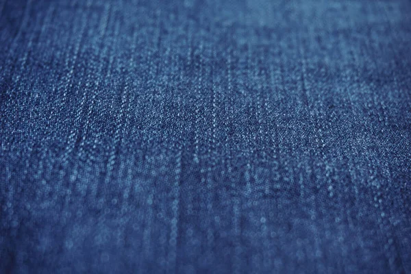 Een Blauwe Jeans Textuur Oppervlak — Stockfoto