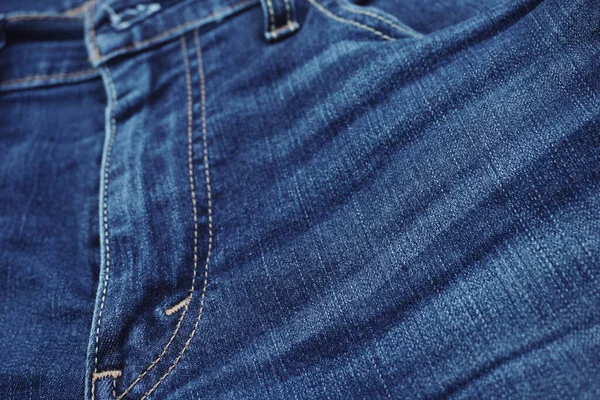 Una Superficie Textura Jeans Azules — Foto de Stock