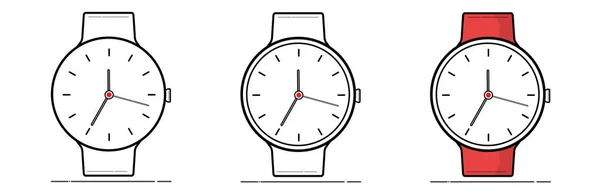 Una Ilustración Relojes Mano —  Fotos de Stock