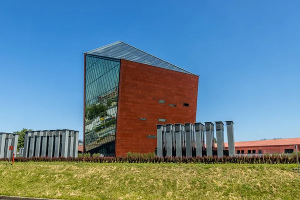 Gdansk Polónia Junho 2021 Close Museu Segunda Guerra Mundial Gdansk — Fotografia de Stock