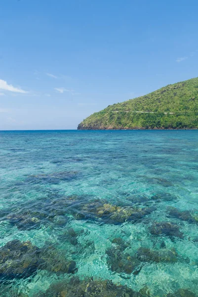 Hermoso Mar Azul Día Soleado —  Fotos de Stock