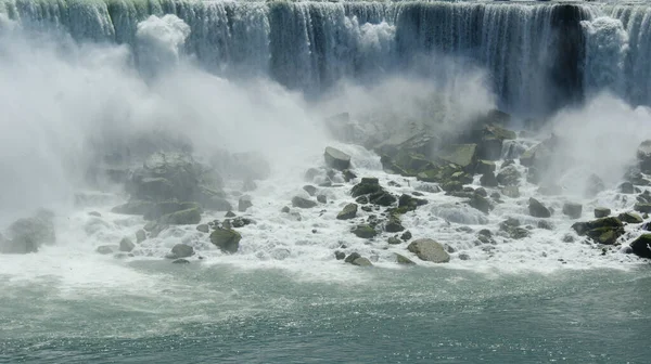 Kanada Daki Niagara Şelalelerinin Turistik Bir Yer Olarak Çekilmesi — Stok fotoğraf