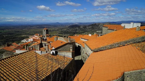 Monsanto Portugal Mar 2016 Uma Bela Vista Dos Telhados Dos — Fotografia de Stock