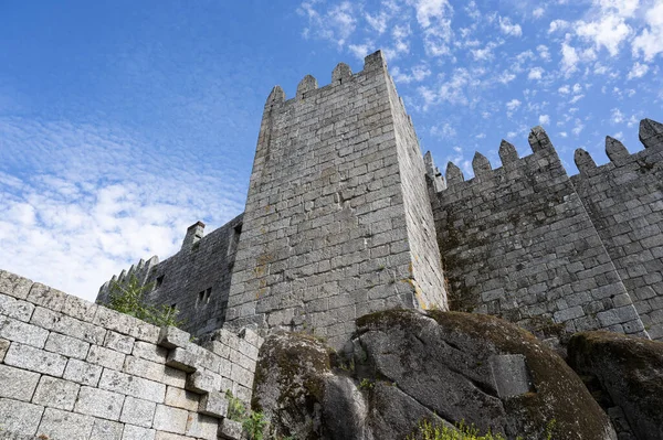 Guimaraes Középkori Kastélya Guimaraes Portugália — Stock Fotó