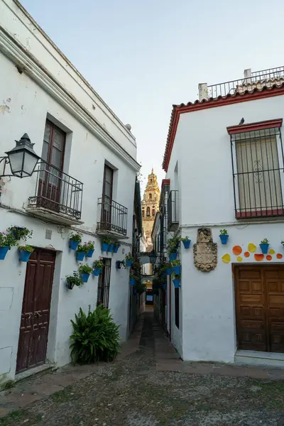 Caminho Estreito Entre Dois Edifícios — Fotografia de Stock