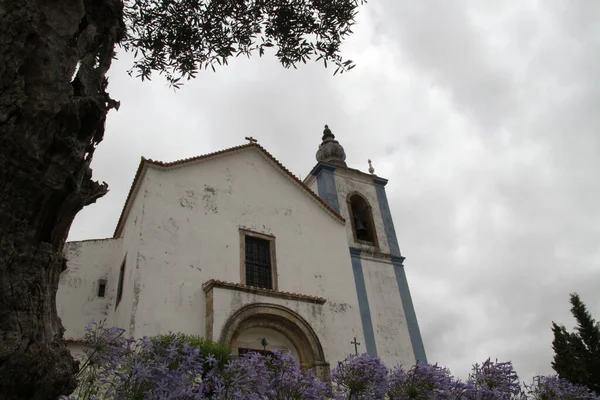 Старая Церковь Замка Торрес Ведрас Португалия — стоковое фото