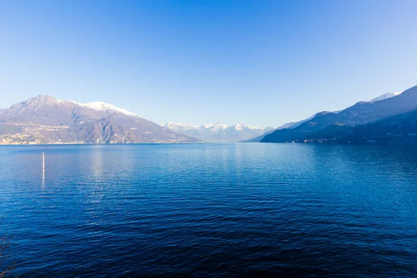 Uma Bela Foto Lago Como — Fotografia de Stock