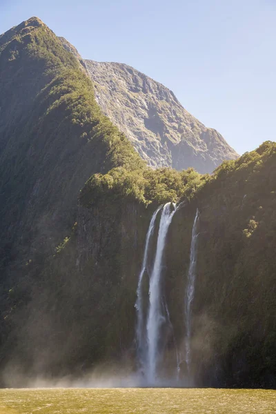 Uma Bela Foto Nova Zelândia Milford Sound — Fotografia de Stock