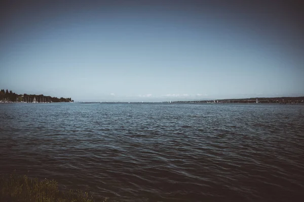 Hermoso Paisaje Del Lago Constanza Constanza Alemania — Foto de Stock