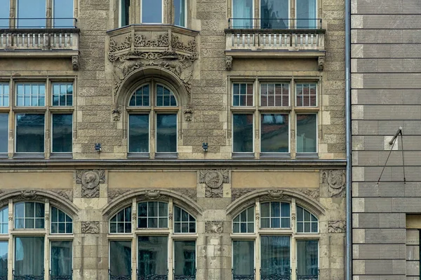Фасад Старої Будівлі Стилі Палладіанської Архітектури — стокове фото