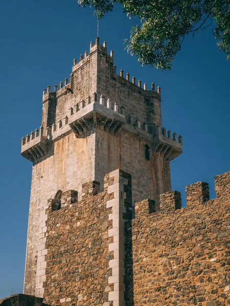 Beja Portugal Junho 2021 Torre Principal Castelo Beja Região Alentejo — Fotografia de Stock