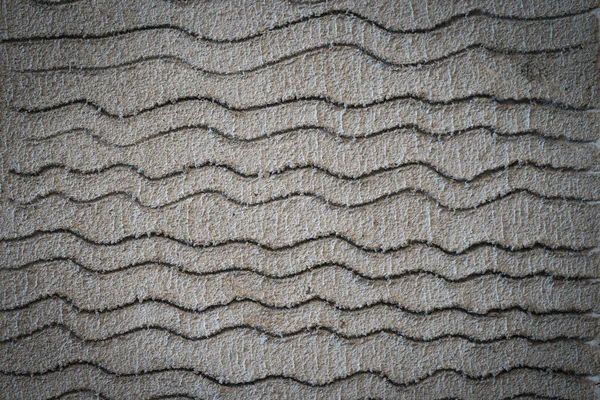 Una Textura Piedra Pavimentada Con Patrones Ondulados — Foto de Stock