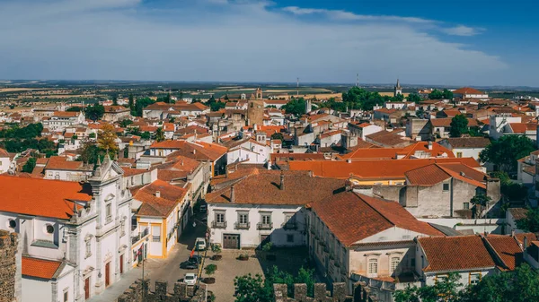 Beja Portugal 2021 Una Vista Ciudad Beja Desde Castillo Región — Foto de Stock