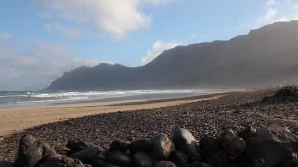 Прекрасний Вид Море Пляж — стокове відео