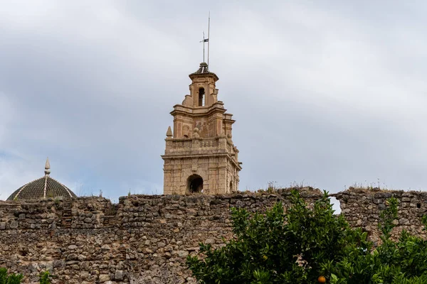 Una Toma Ángulo Bajo Del Municipio Simat Valldigna España —  Fotos de Stock