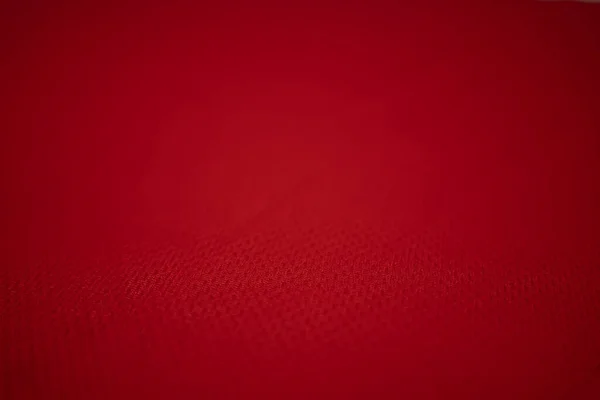Close Tecido Vermelho Textura Horizontal Fundo — Fotografia de Stock