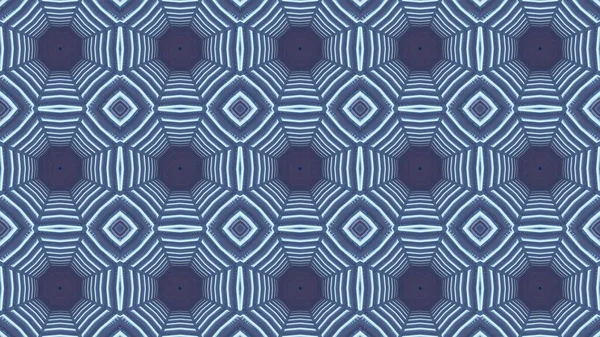 Eine Darstellung Eines Nahtlosen Musters Farbenfroher Geometrischer Formen — Stockfoto