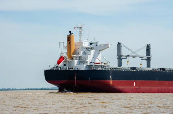 Een Kant Uitzicht Van Arabisch Olietanker Schip — Stockfoto