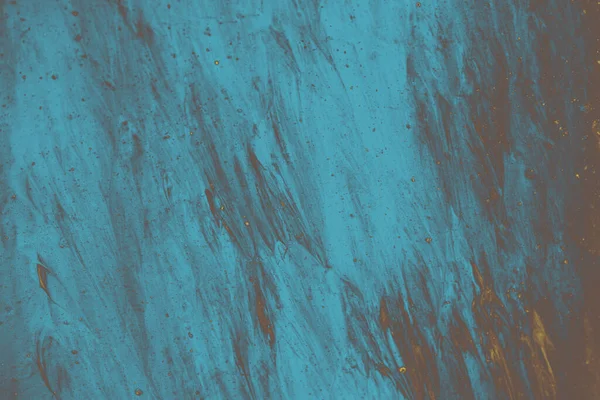 Illustration Surface Abstraite Bleue Peinte — Photo