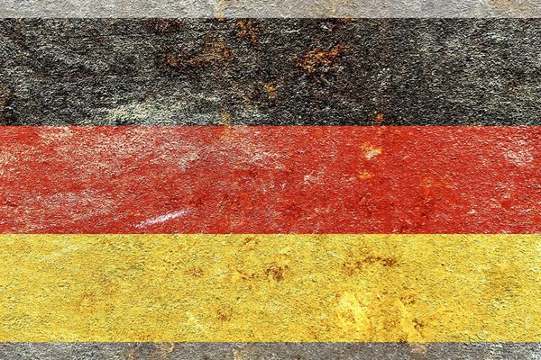 Grunge Germany Flag Background — Stock Photo, Image