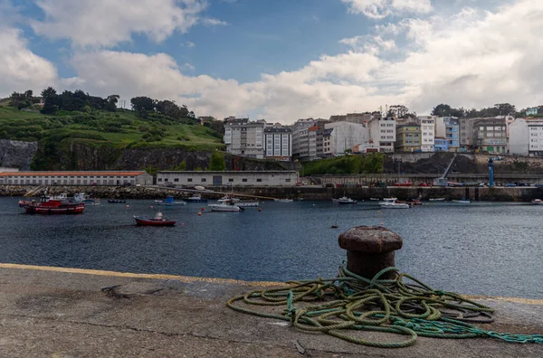 Malpica España Junio 2021 Primer Plano Del Puerto Malpica Galicia —  Fotos de Stock