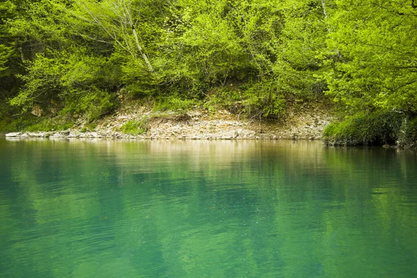 Beautiful View River Martvili Samegrelo — Stock Photo, Image