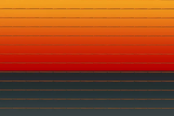 Ένα Αφηρημένο Πορτοκαλί Και Σκούρο Γκρι Φόντο Οριζόντιες Γραμμές — Φωτογραφία Αρχείου
