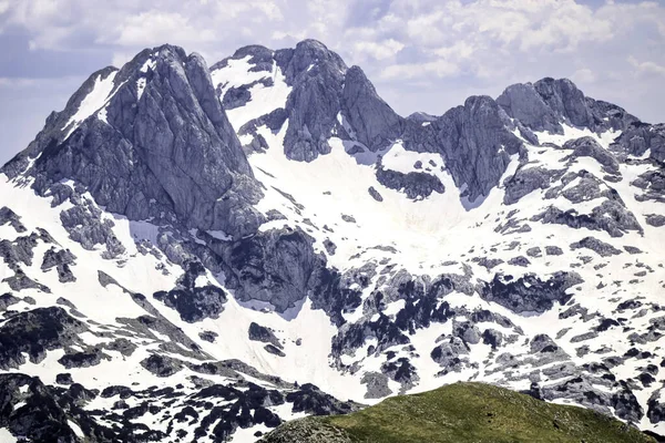 Rocky Mountains Covered Snow — Stock Photo, Image