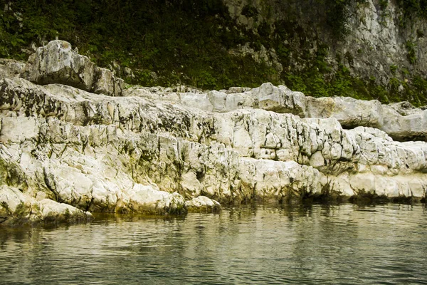 Ein Schöner Blick Auf Einen Fluss Martvili Samegrelo — Stockfoto